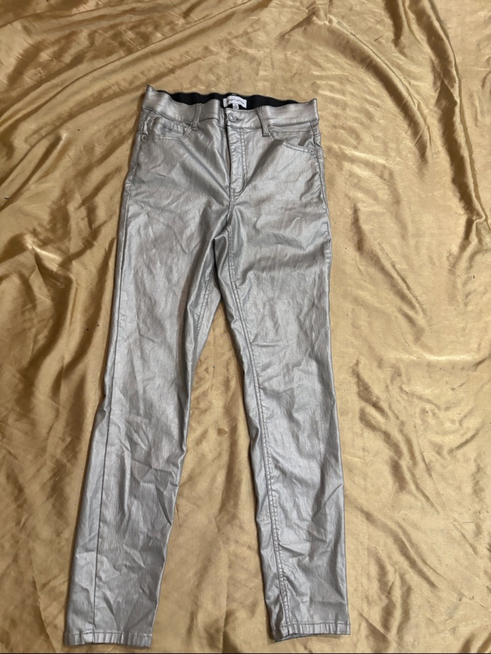 Gibson Latimer Metallic Skinny Pants